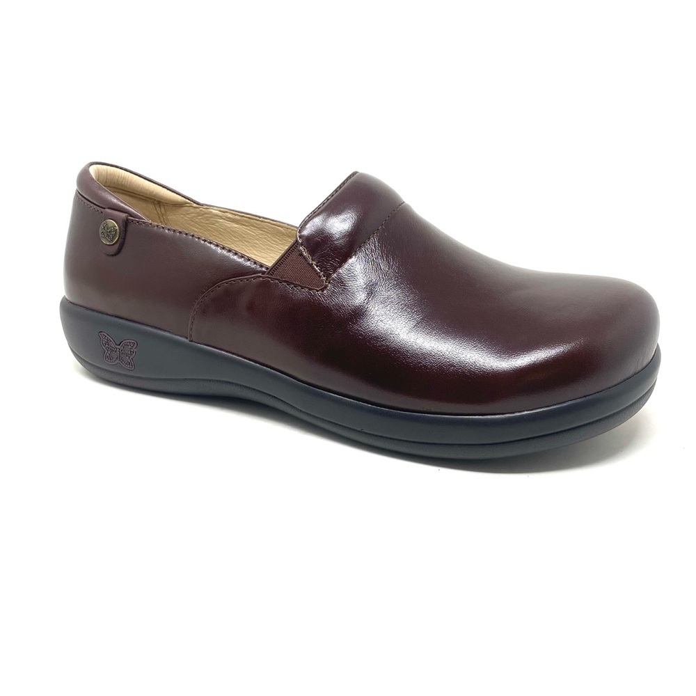 Alegria Keli Choco Luster Nursing Clog Slip Resistant APMA Comfort Shoe